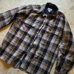 Mens Carhartt Heavy Flannel Shirt